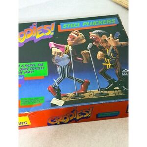 Vintage 1983 Testor Grodies Steel Pluckers Model‎ Kit 547 Unassembled Plastic
